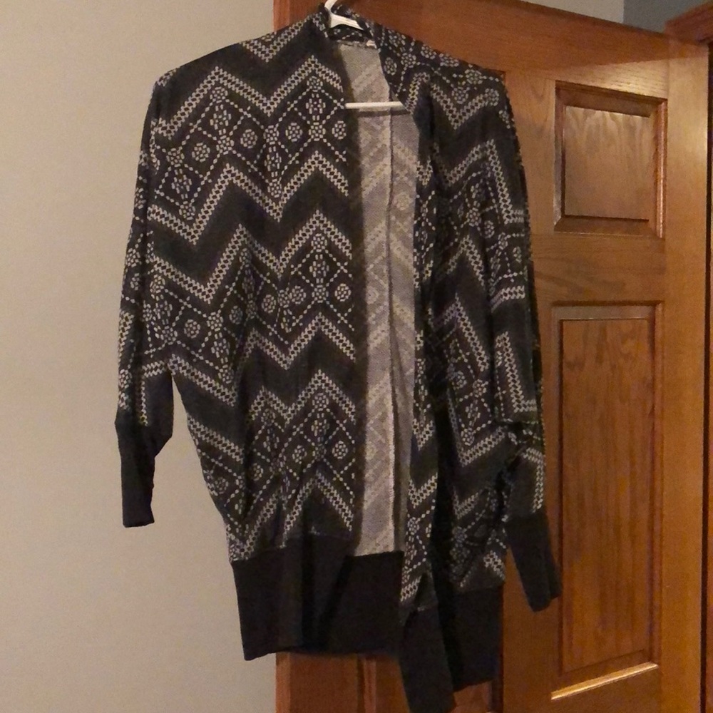 Open front cardigan
